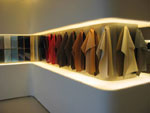 backlit shelving